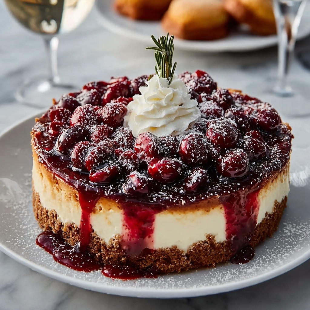 Cranberry White Chocolate Tart Recipe