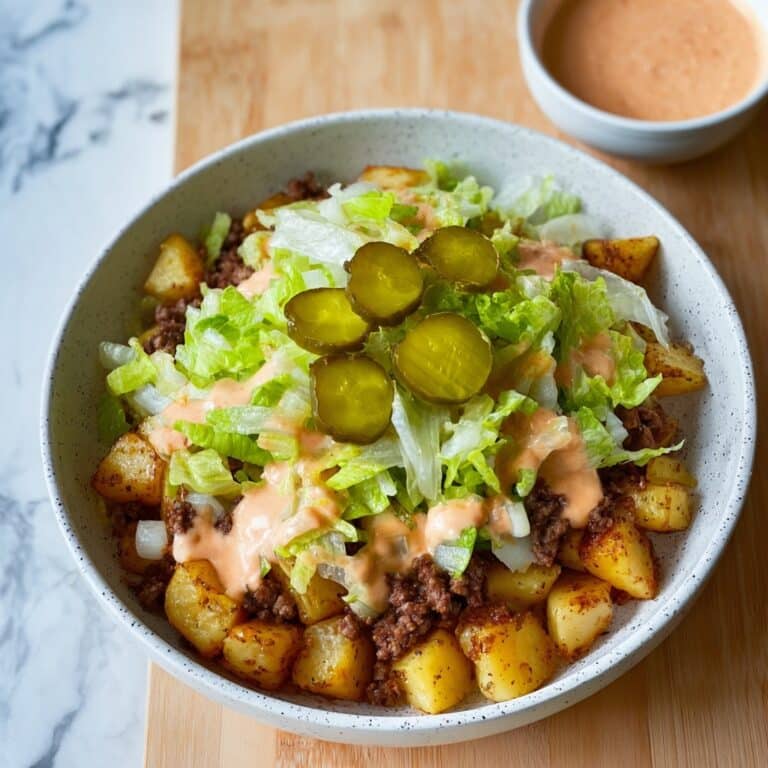 Loaded Potato Big Mac Bowl Recipe