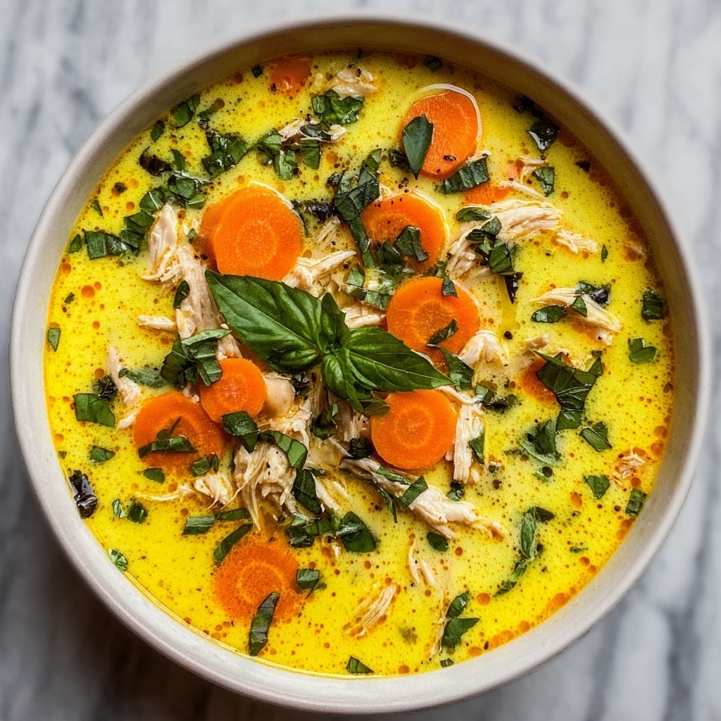 Healing Anti-Inflammatory Turmeric Chicken Soup Recipe