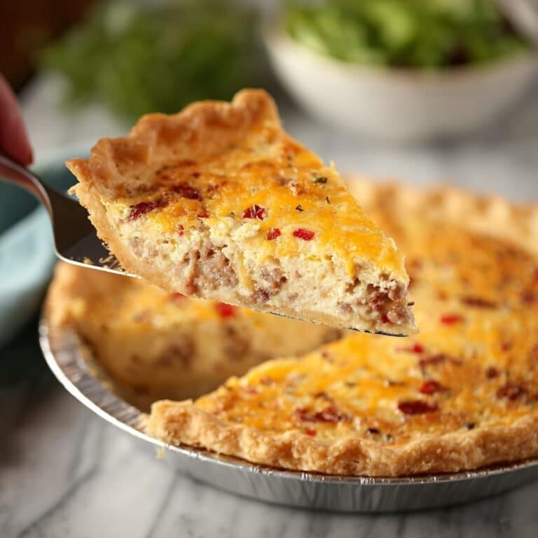 Bacon and Pimento Cheese Quiche Recipe