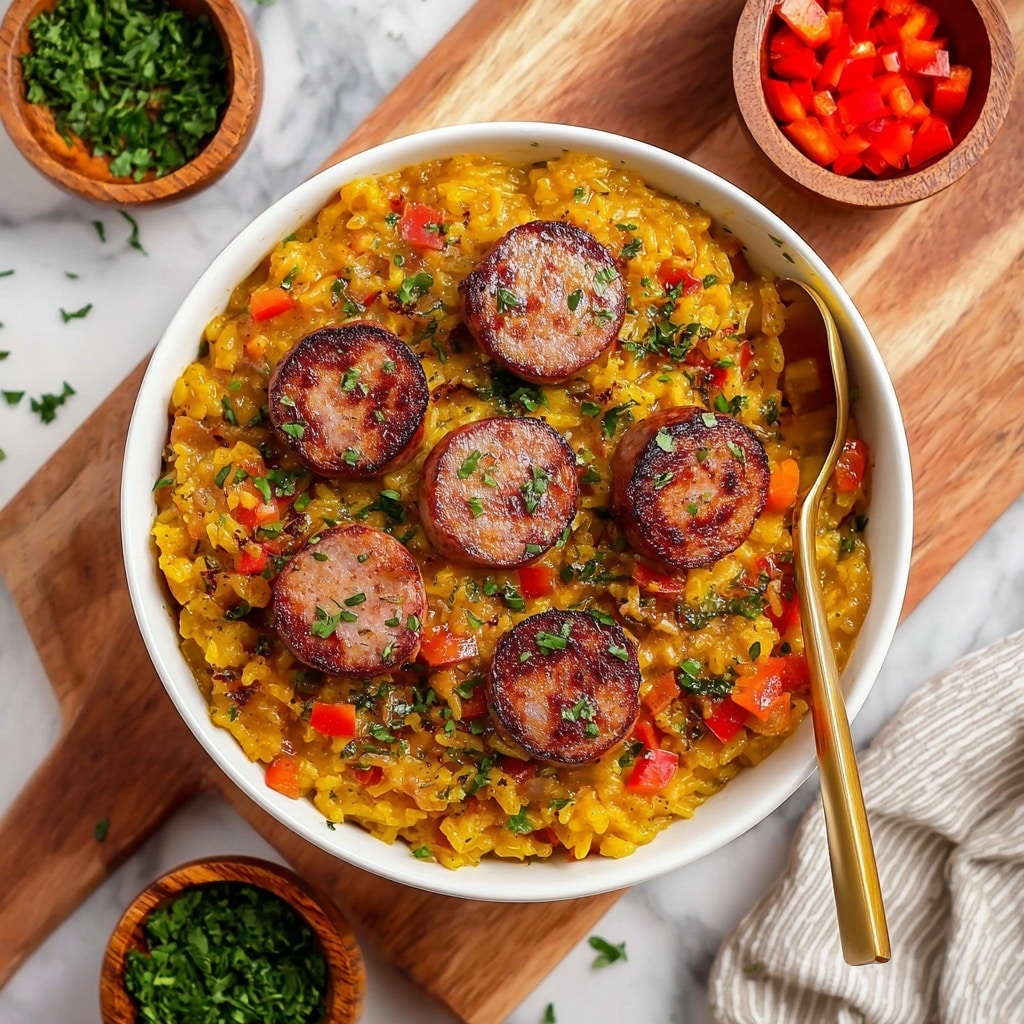 Rice with Smoked Sausage Recipe