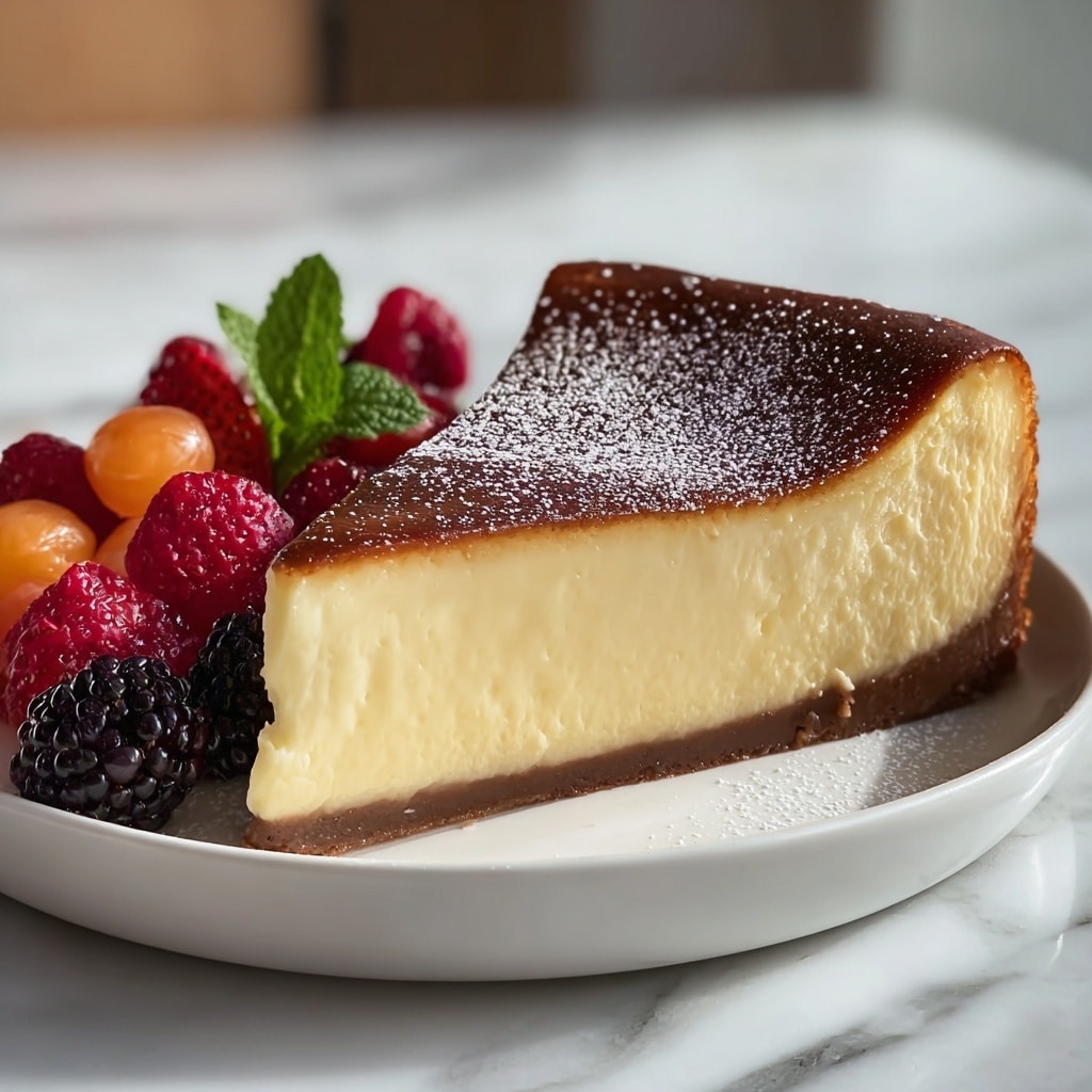 Creamy Burnt Basque Cheesecake Recipe