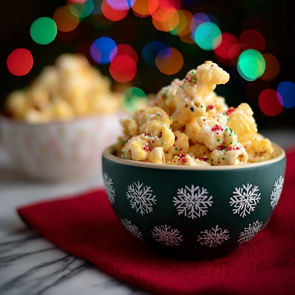 Candied Puff Corn (Christmas Crack) Recipe