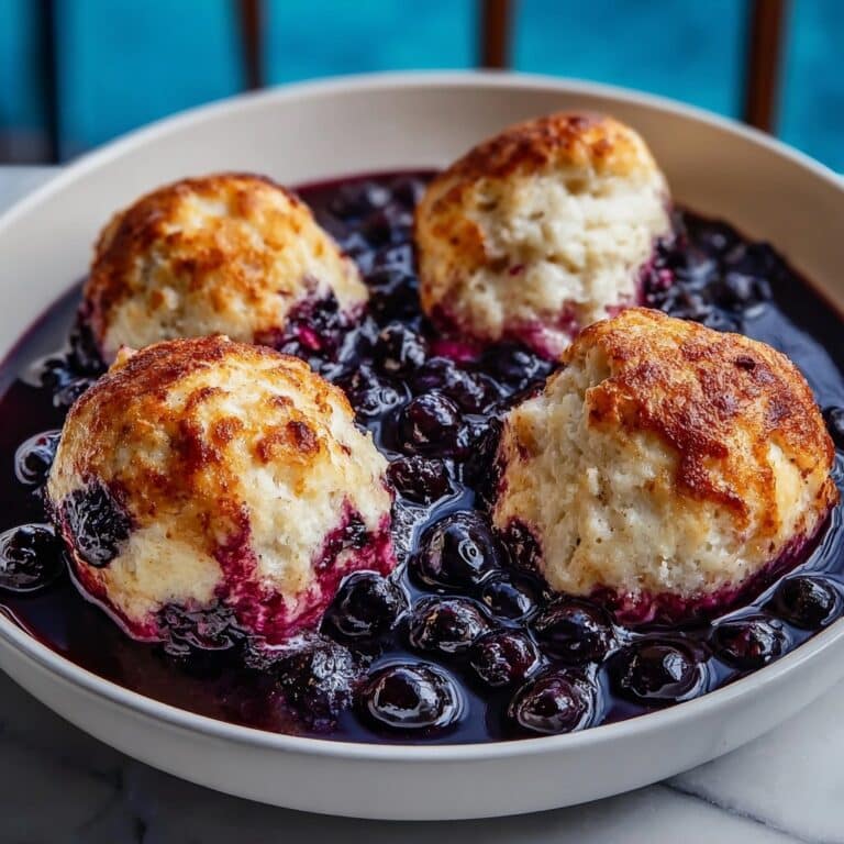 Delicious Blueberry Butter Swim Biscuits Recipe