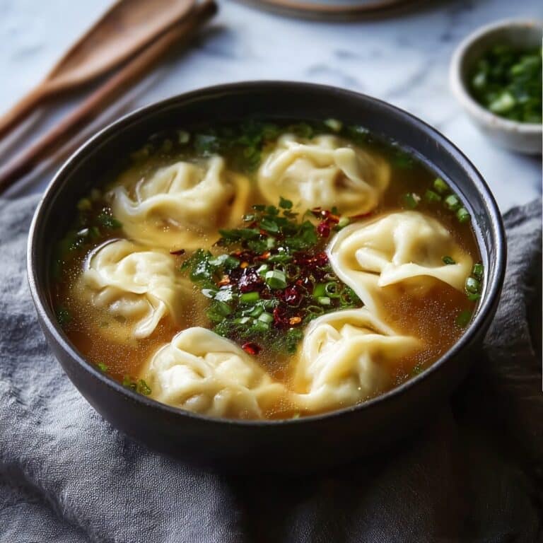 Super Easy Dumpling Soup for Cozy Weeknight Comfort Recipe