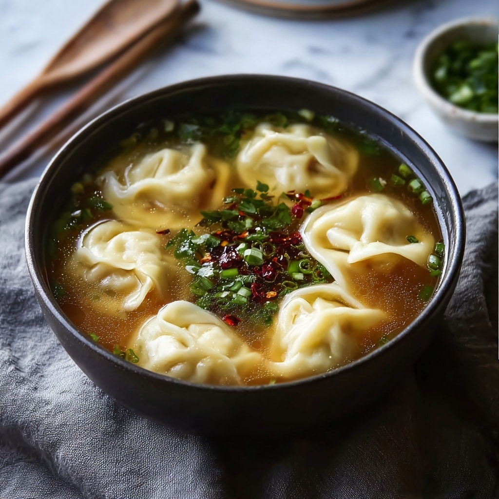Super Easy Dumpling Soup for Cozy Weeknight Comfort Recipe