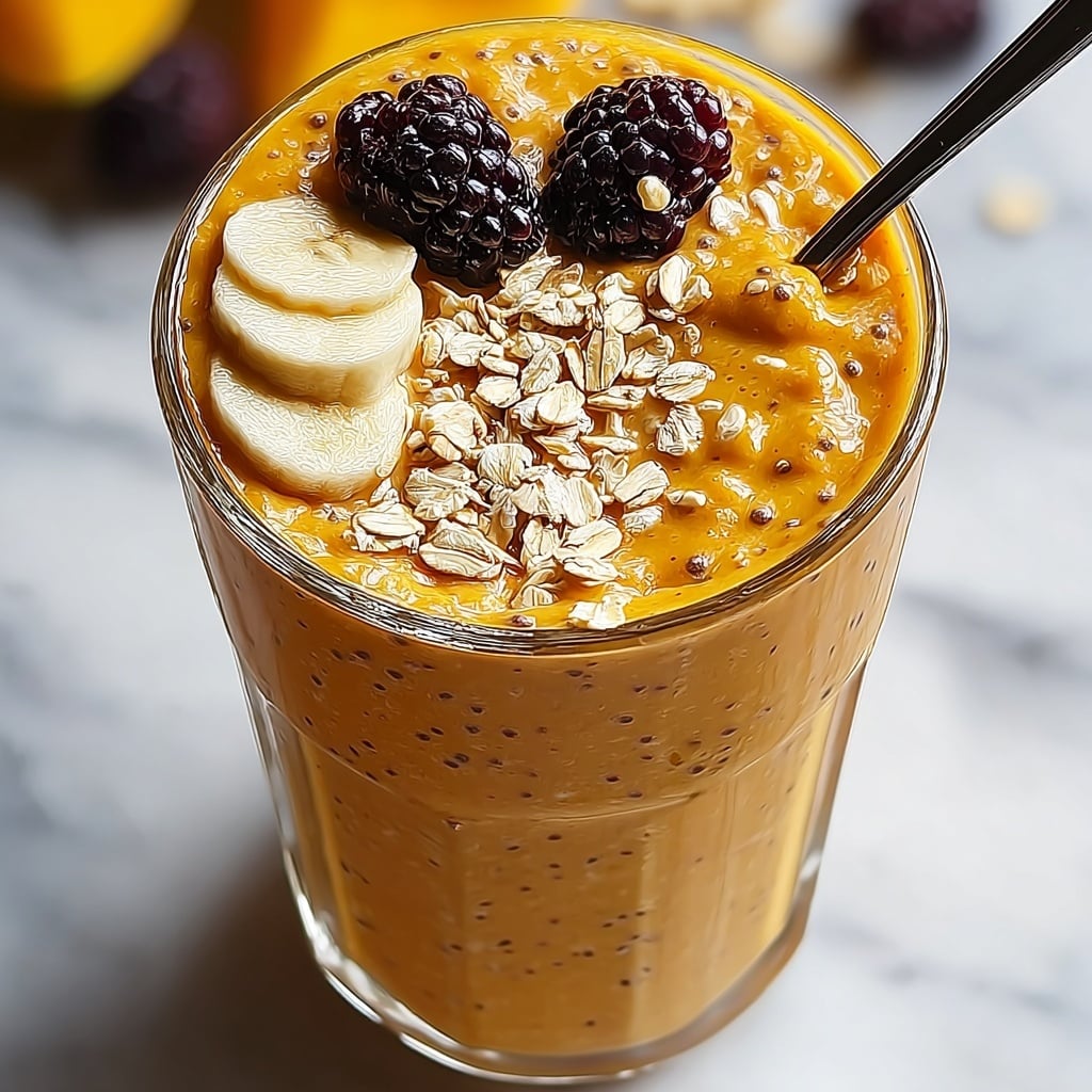 Golden Turmeric Latte Overnight Oats for a Bright Morning Boost Recipe