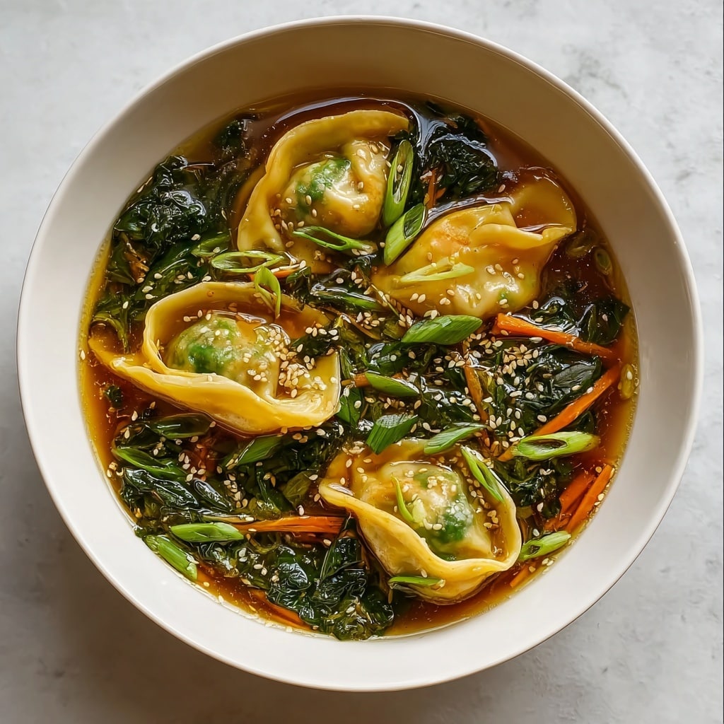 Comforting Beef Potsticker Soup: A Warm and Savory Bowl Recipe
