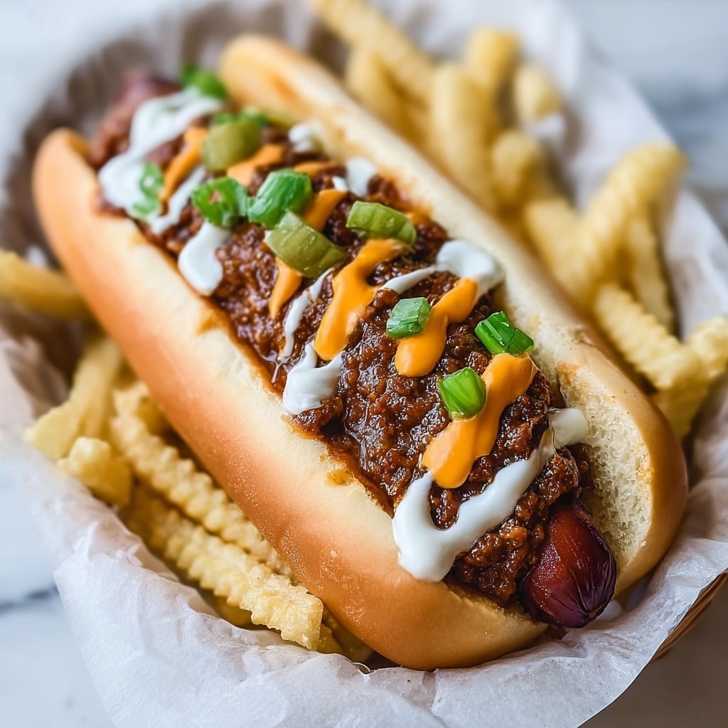 Mouthwatering Chili Dogs with Rich Homemade Beef Sauce Recipe
