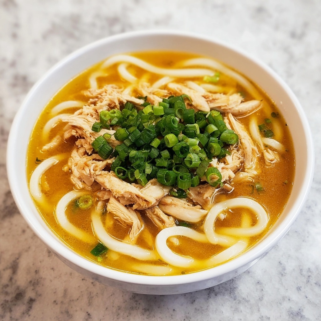 Chicken Udon Soup Recipe - Recipe Image