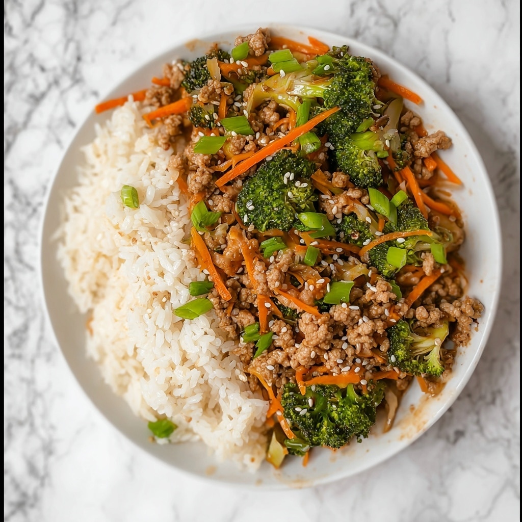 Ground Turkey Teriyaki Stir Fry Recipe