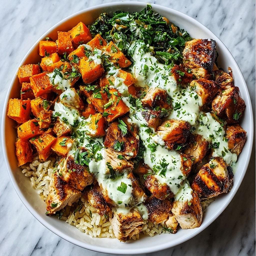 Chicken Sweet Potato Bowl: Your Easy High-Protein Meal! Recipe - Recipe Image