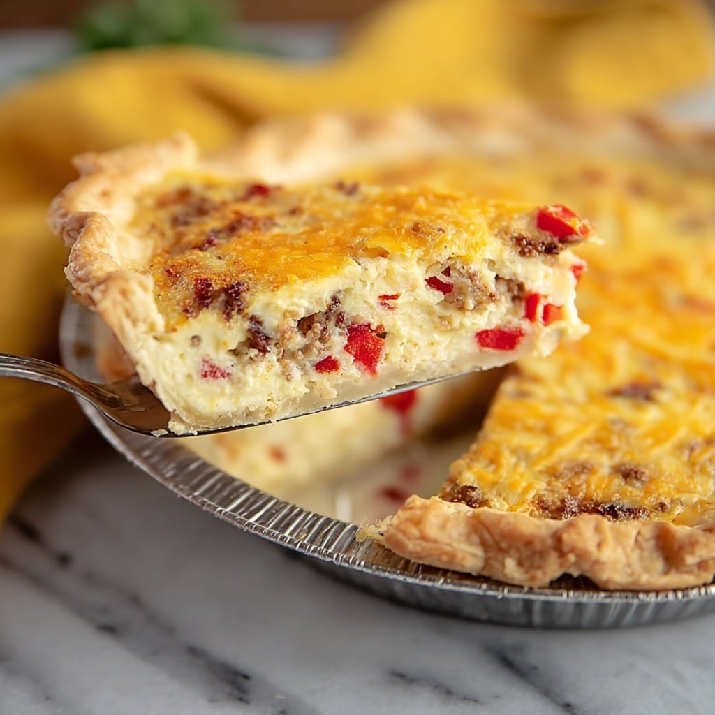 Bacon and Pimento Cheese Quiche Recipe