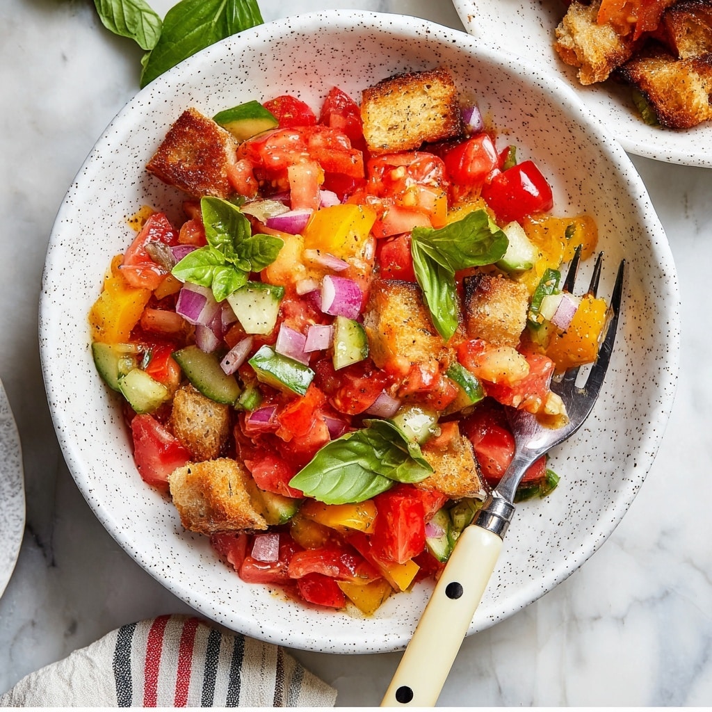 Panzanella (Italian Bread Salad) Recipe