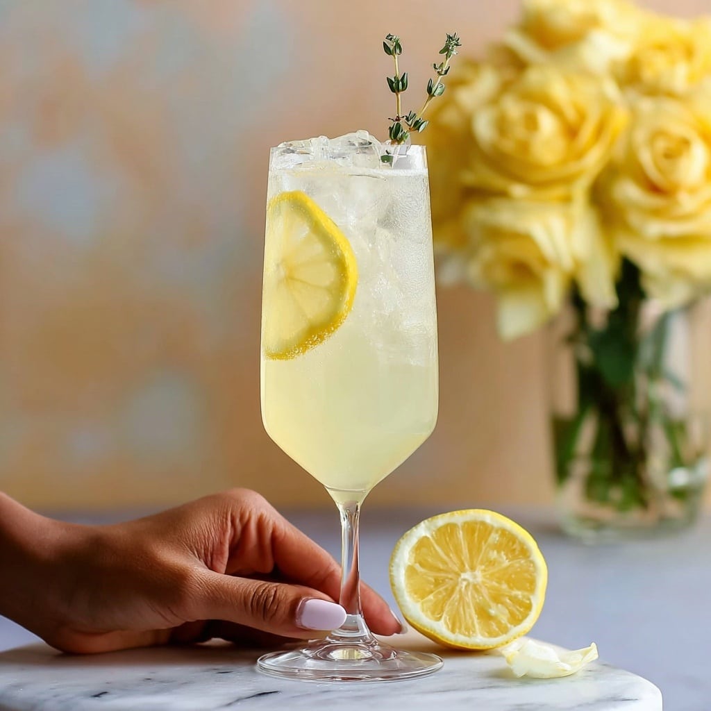 Alcoholic Limoncello Spritz Recipe - Recipe Image