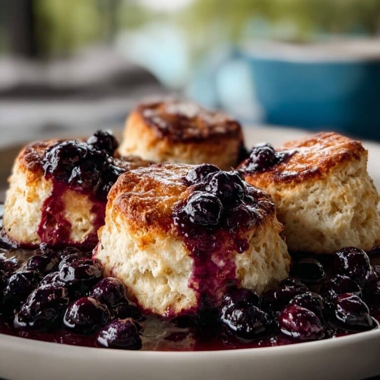 Blueberry Butter Swim Biscuits Recipe