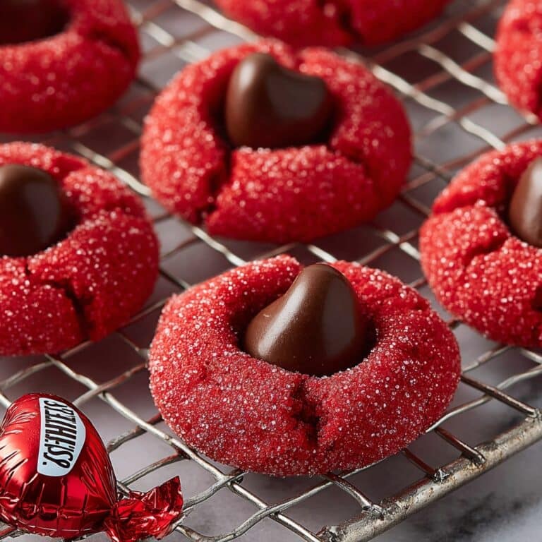 Red Velvet Blossom Cookies Recipe
