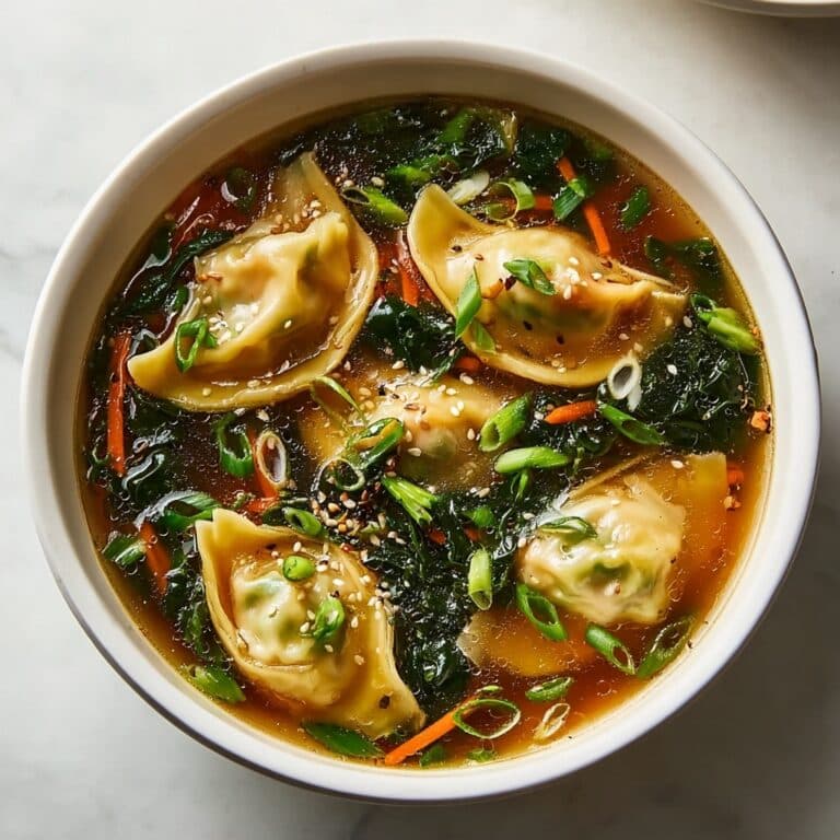 Comforting Beef Potsticker Soup: Delicious Bowl of Warmth Recipe