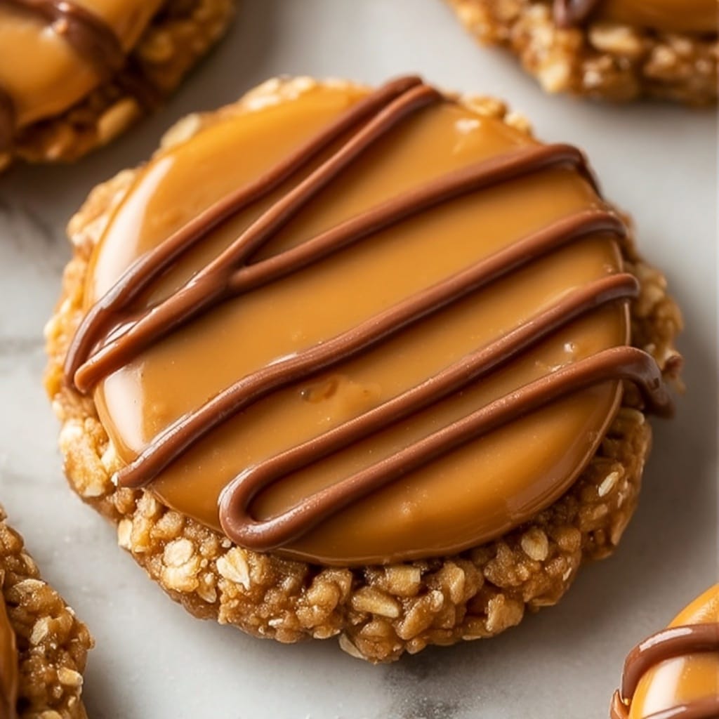 No-Bake Caramel Cookies Recipe - Recipe Image