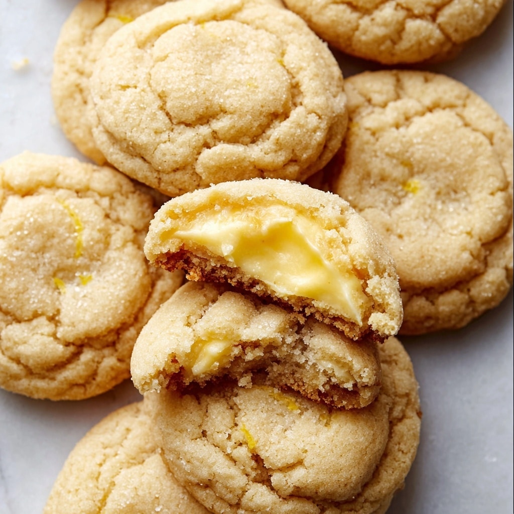 Zesty Lemon-Filled Cookies Recipe - Recipe Image