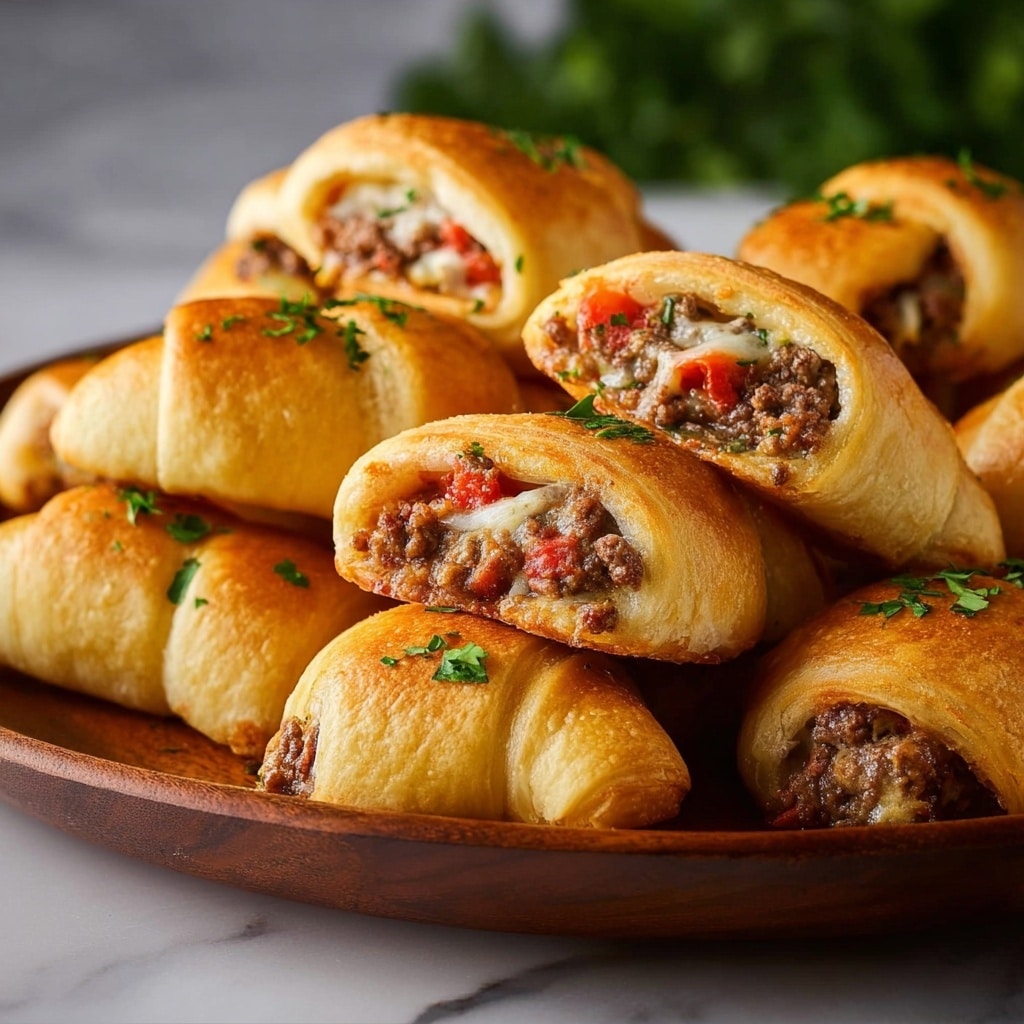 Rotel Sausage & Cream Cheese Crescents Recipe - Recipe Image
