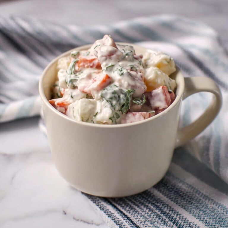 Creamy BLT Cauliflower Salad Recipe