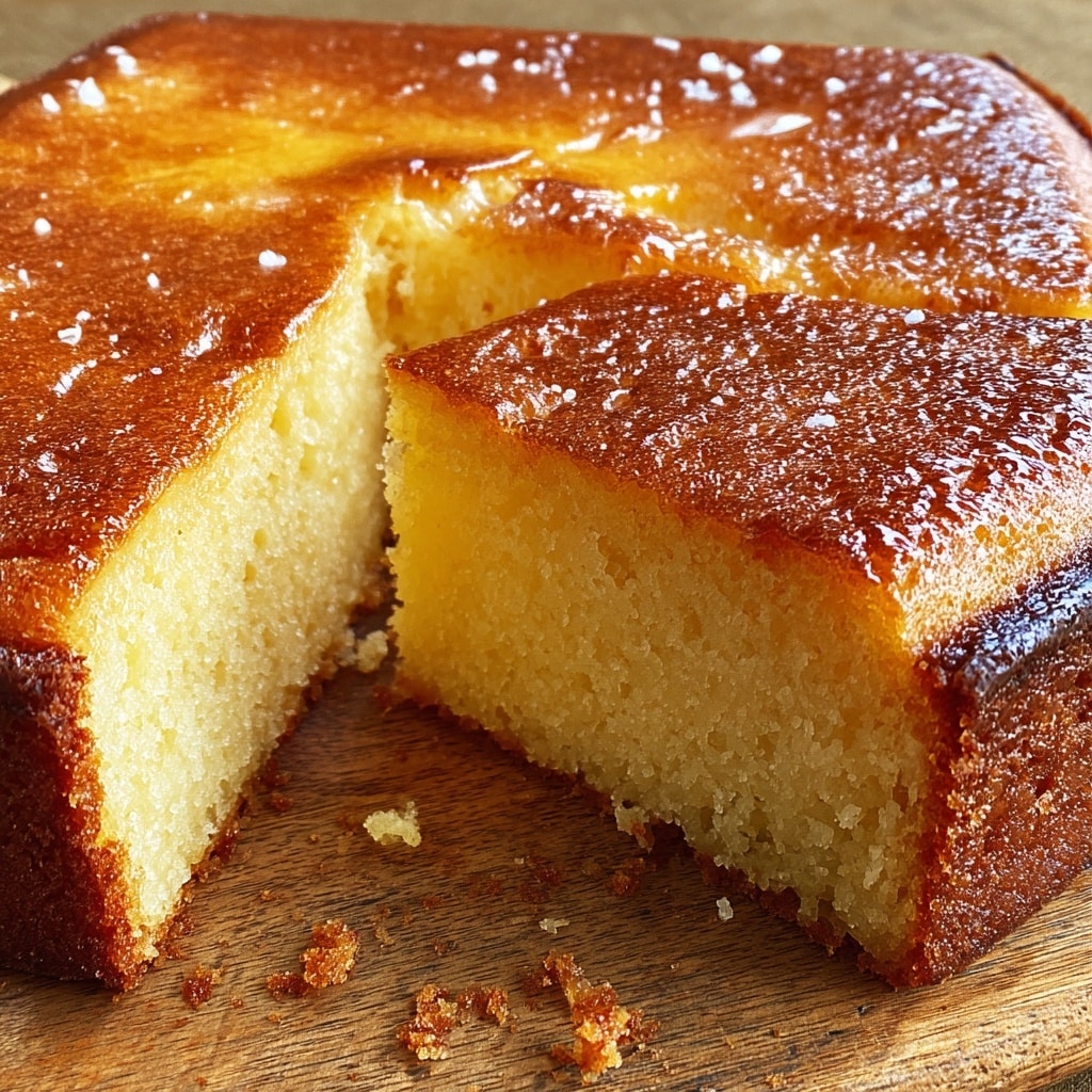 Coconut Mochi Cake Recipe - Recipe Image