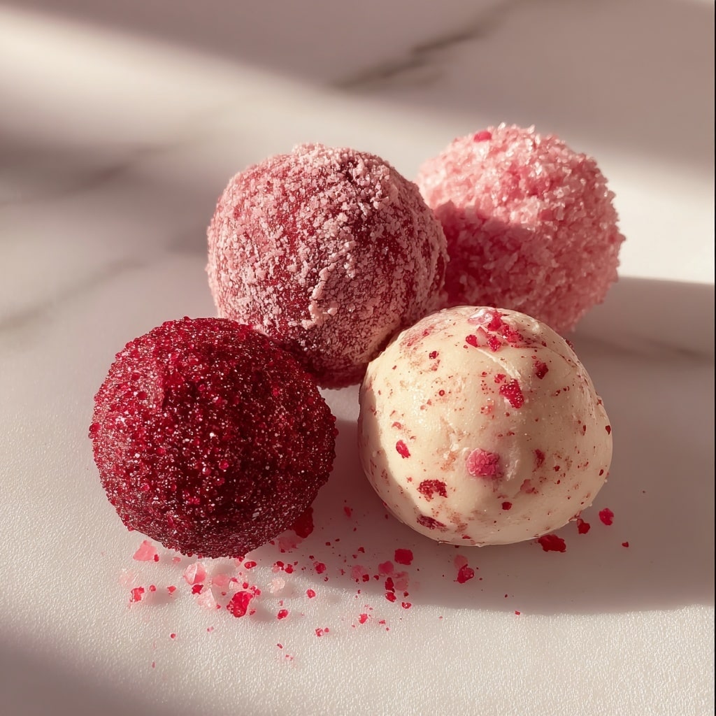 Healthy Strawberry Protein Balls Recipe - Recipe Image