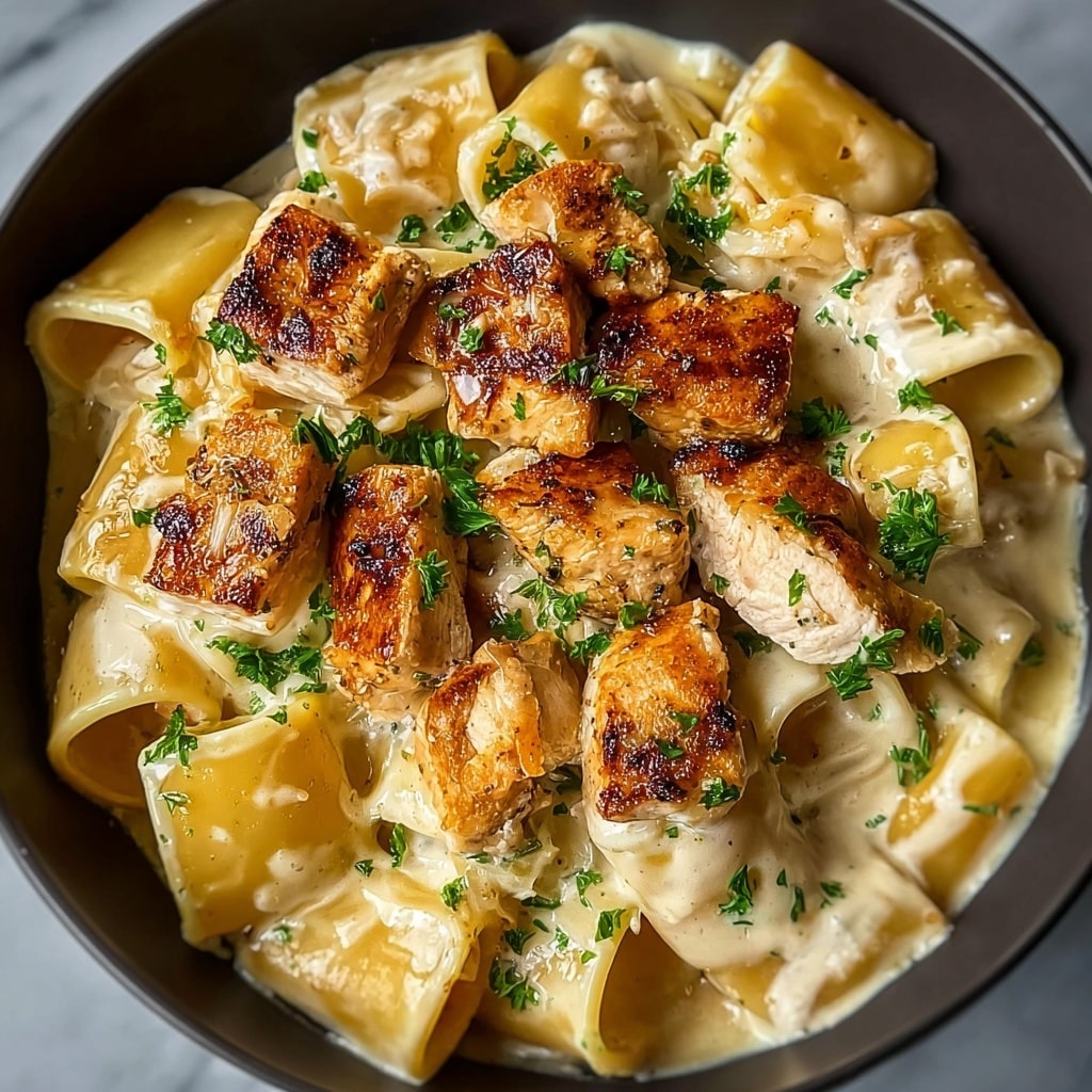 Creamy Parmesan Chicken Rigatoni: A Delicious & Easy Recipe - Recipe Image