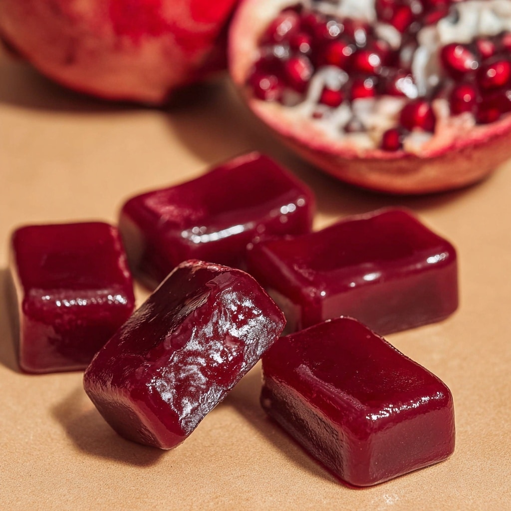 Pomegranate Caramels Recipe - Recipe Image