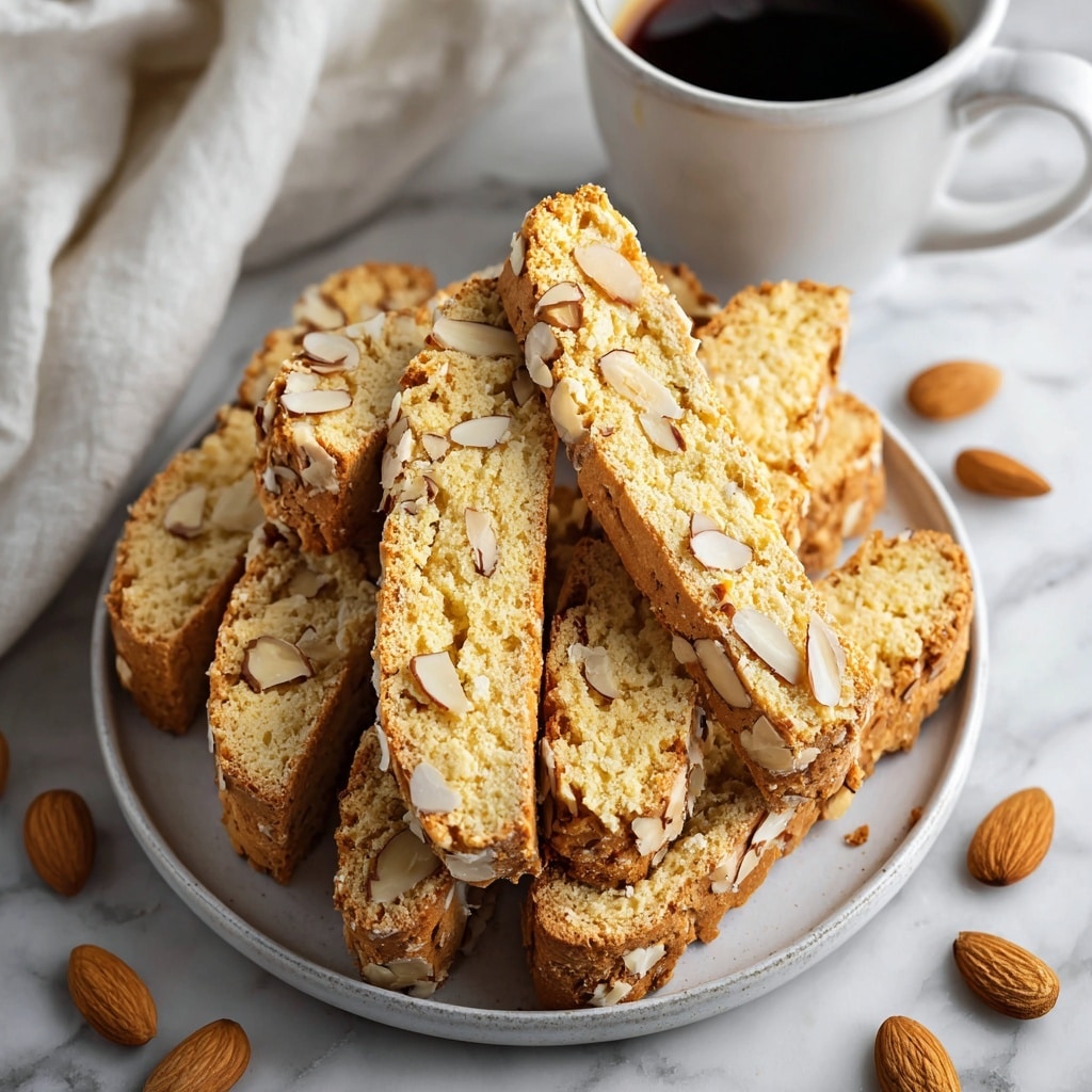 Almond Biscotti: A Perfect Italian Treat Recipe - Recipe Image