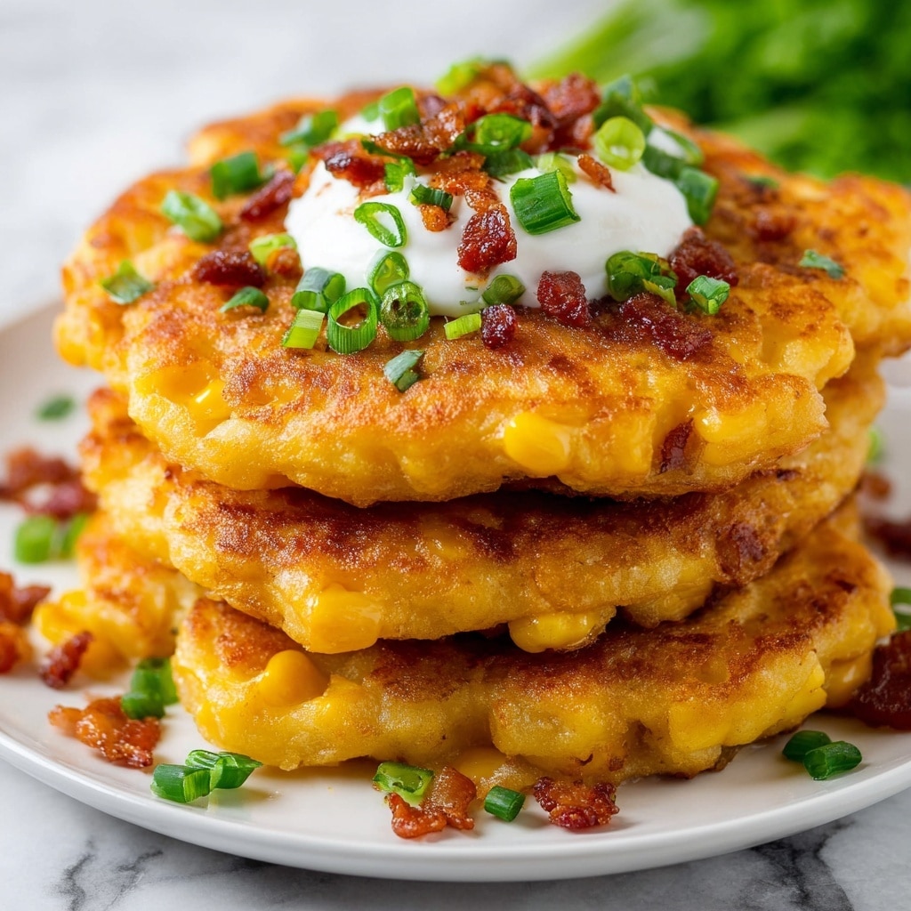 Corn Fritters (Crispy & Golden) Recipe - Recipe Image