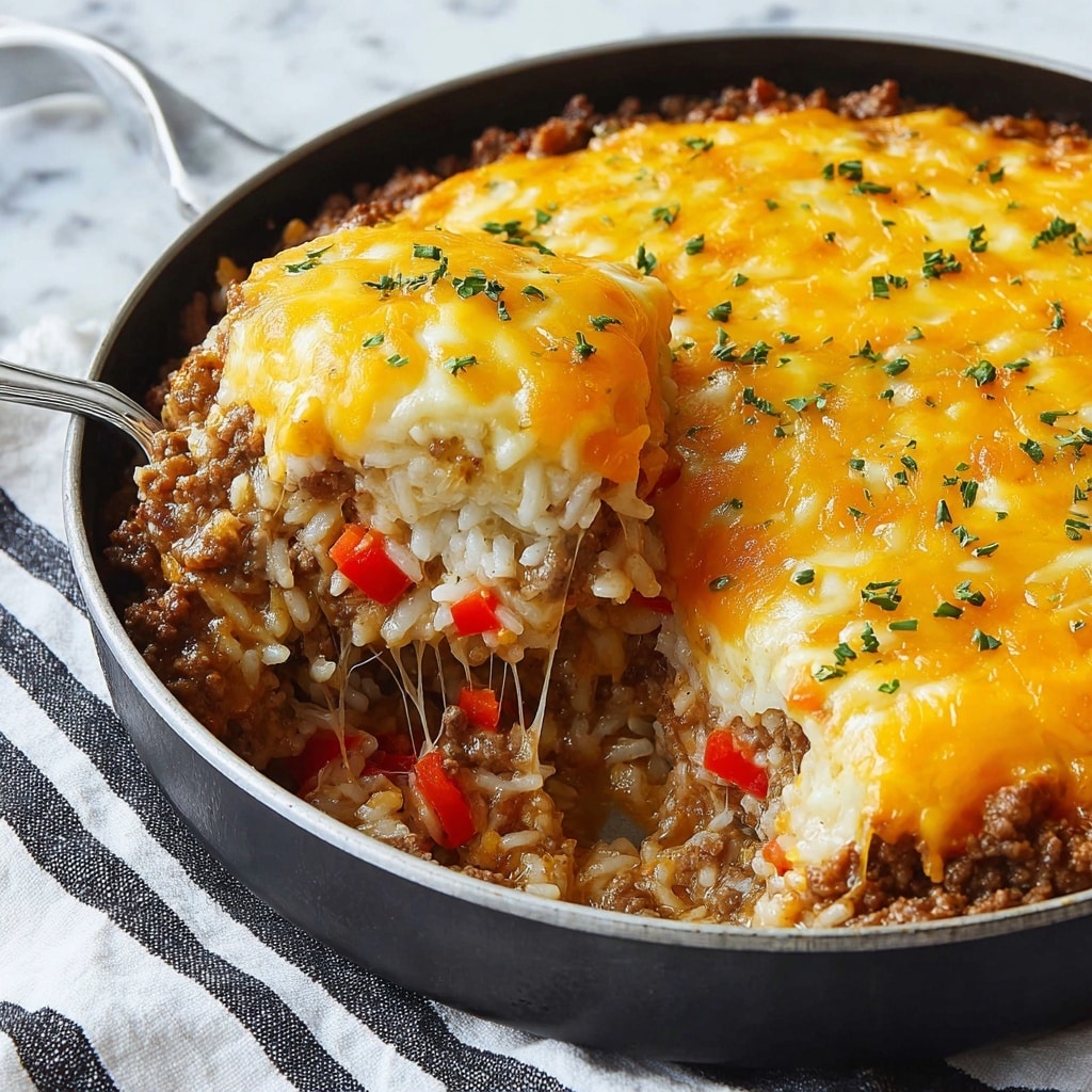 Cheesy Taco Rice Recipe - Recipe Image