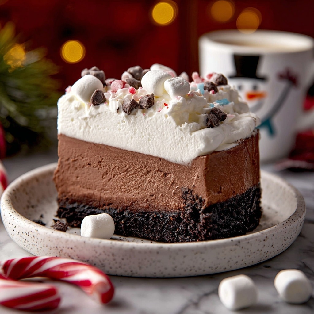 Hot Chocolate Cheesecake Recipe - Recipe Image