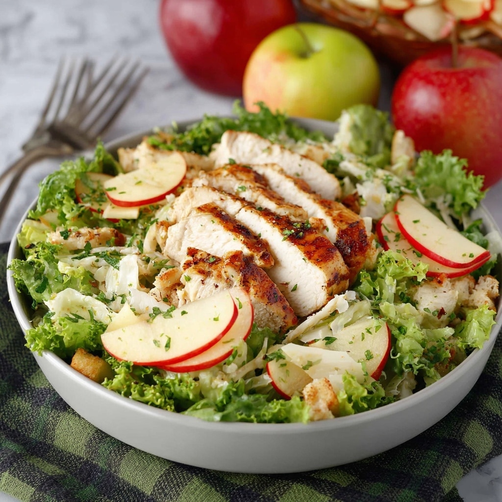 Roasted Apple Chicken Salad Recipe