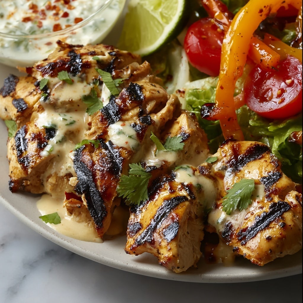 Grilled Lime-Orange Marinated Chicken Thighs Recipe - Recipe Image