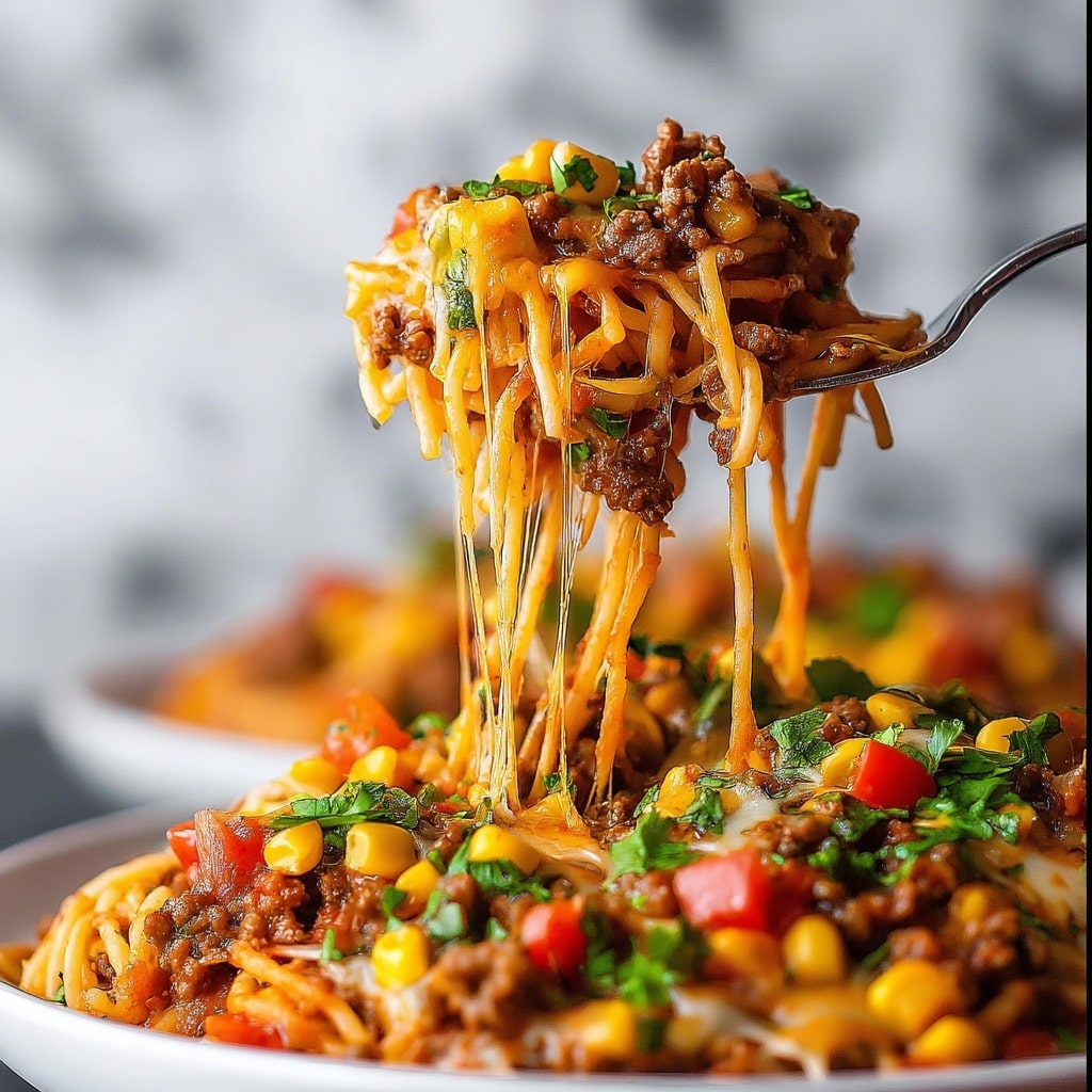 Easy Taco Spaghetti Recipe