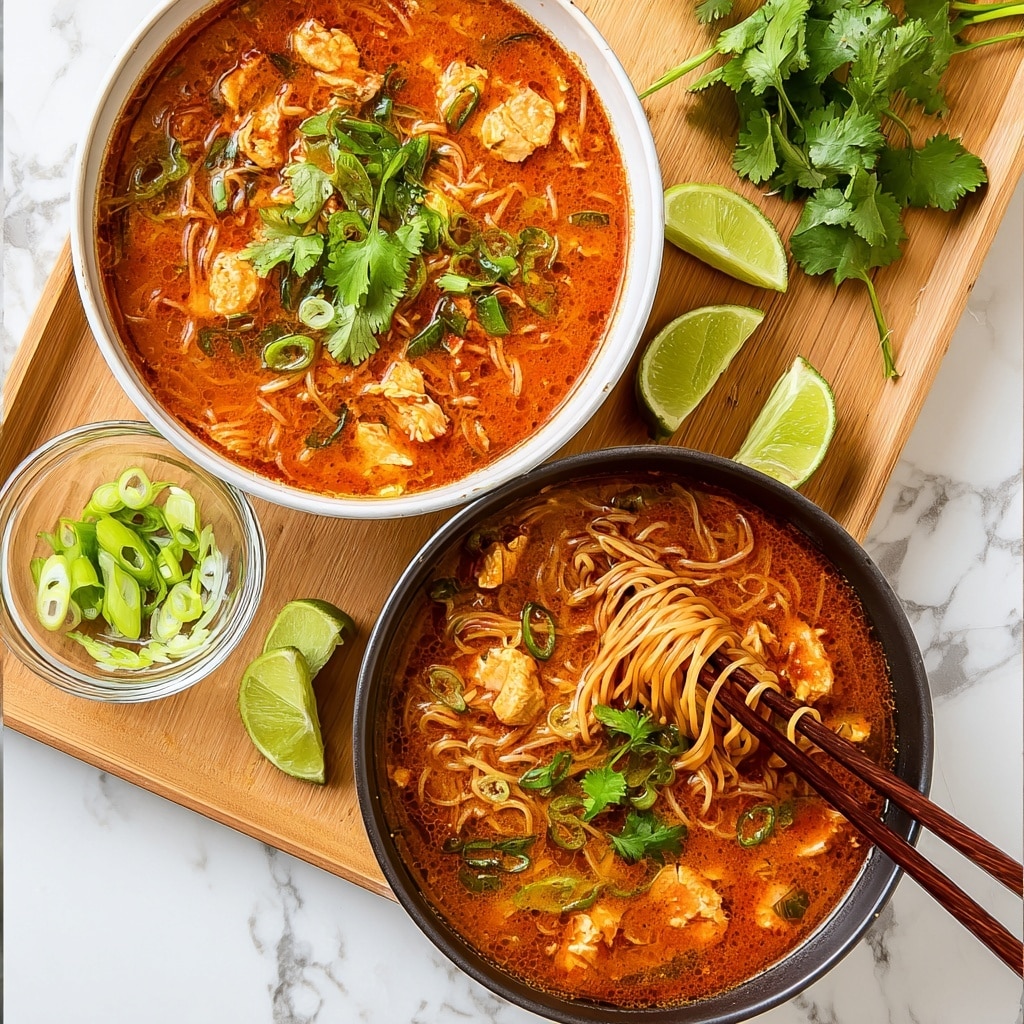 Thai Red Curry Noodle Soup Recipe - Recipe Image