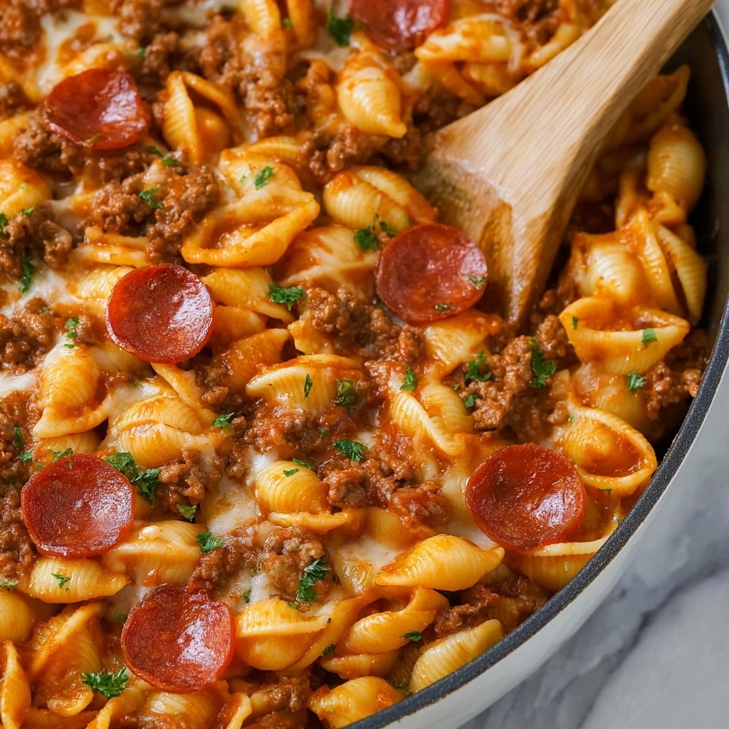 One-Pot Pizza Pasta Recipe - Recipe Image