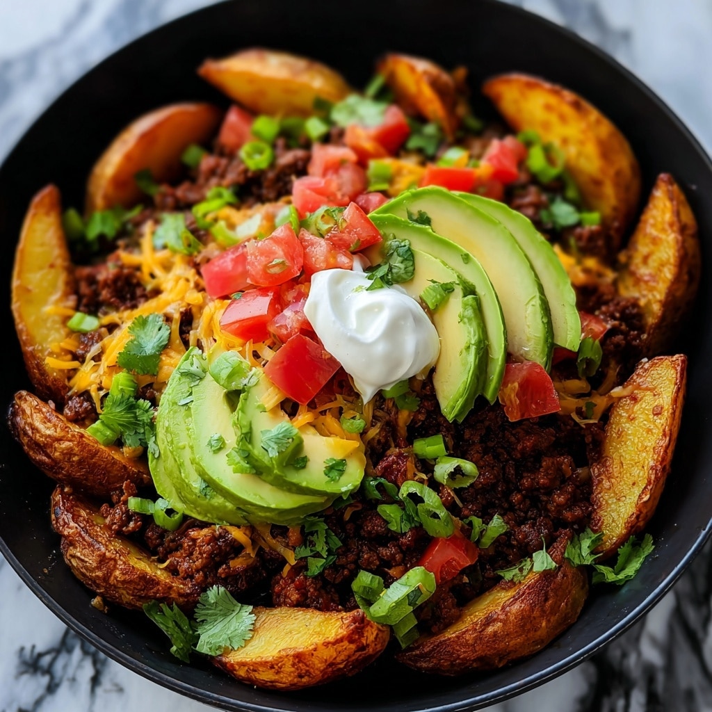 Mexican Beef Wedges Recipe