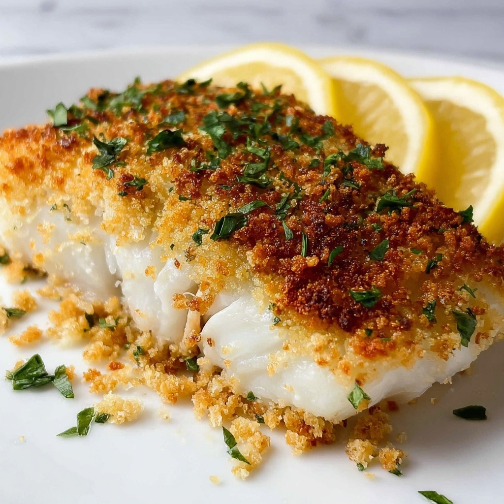 Panko Parmesan Baked Cod Recipe - Recipe Image