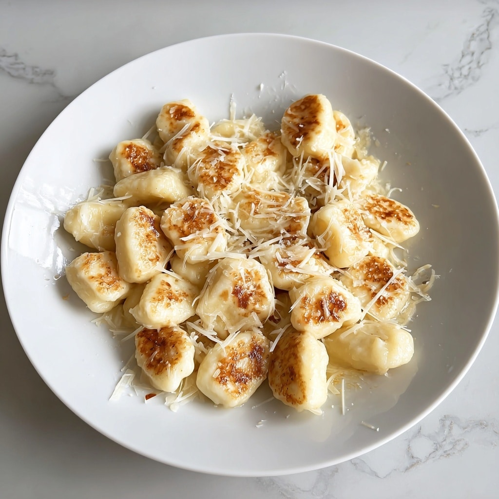 Toasted White Truffle Gnocchi Recipe - Recipe Image