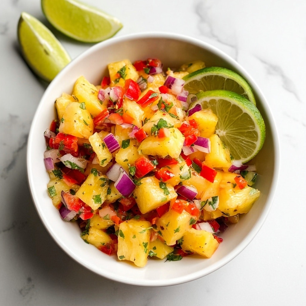 Easy Pineapple Mango Salsa Recipe - Recipe Image
