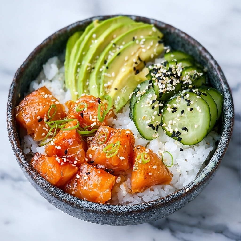 Easy Irresistible Teriyaki Salmon Bowl Delight! - Recipe Image