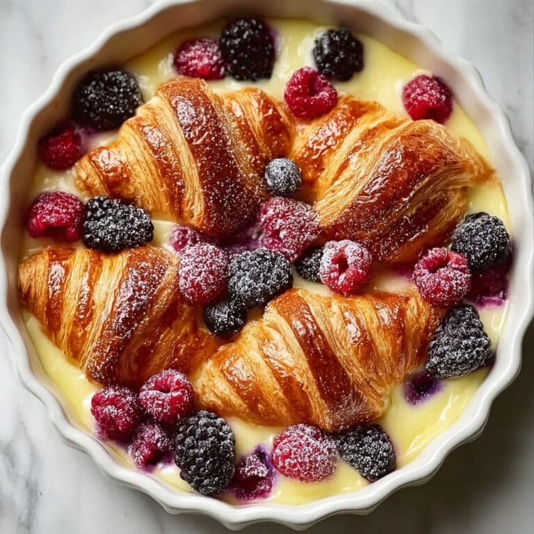 Berry Croissant Breakfast Bake – Easy 25-Minute Delight Recipe