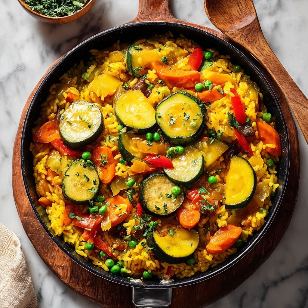 Delicious Vegetable Paella (Paella Verdura) for Cozy Nights Recipe - Recipe Image