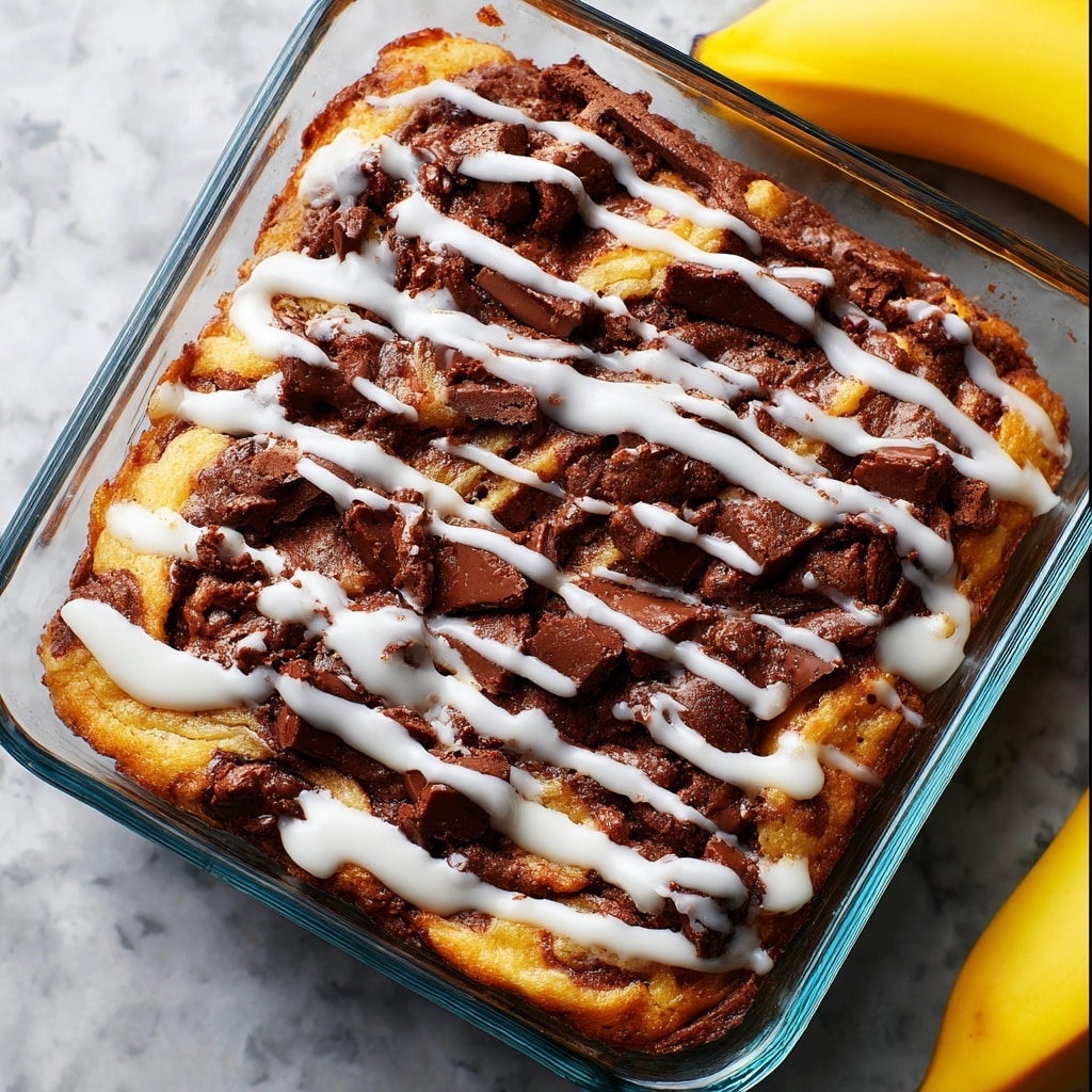 Banana Cinnamon Roll Cake Recipe - Recipe Image