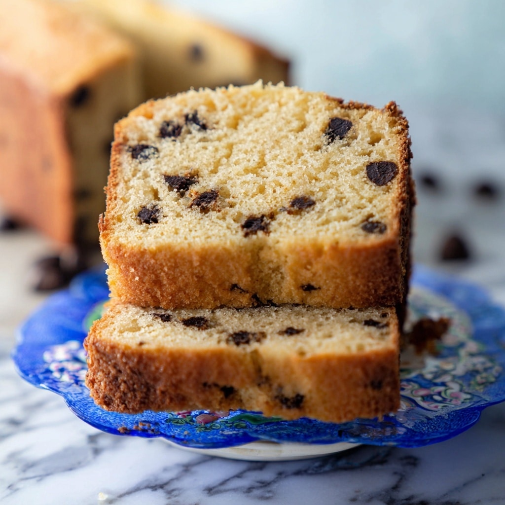 The BEST Chocolate Chip Pound Cake Recipe - Recipe Image