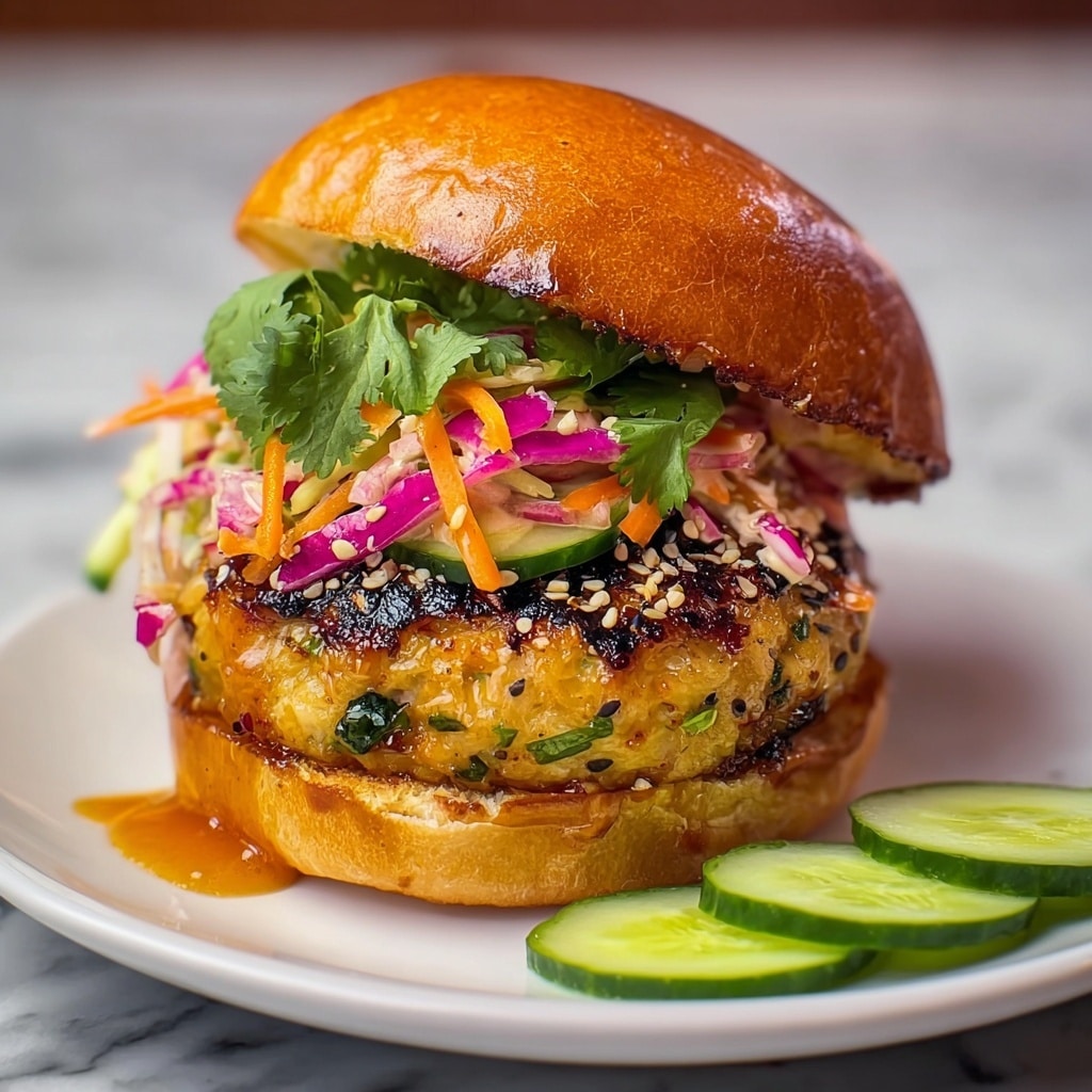 Thai Peanut Turkey Burgers Recipe - Recipe Image