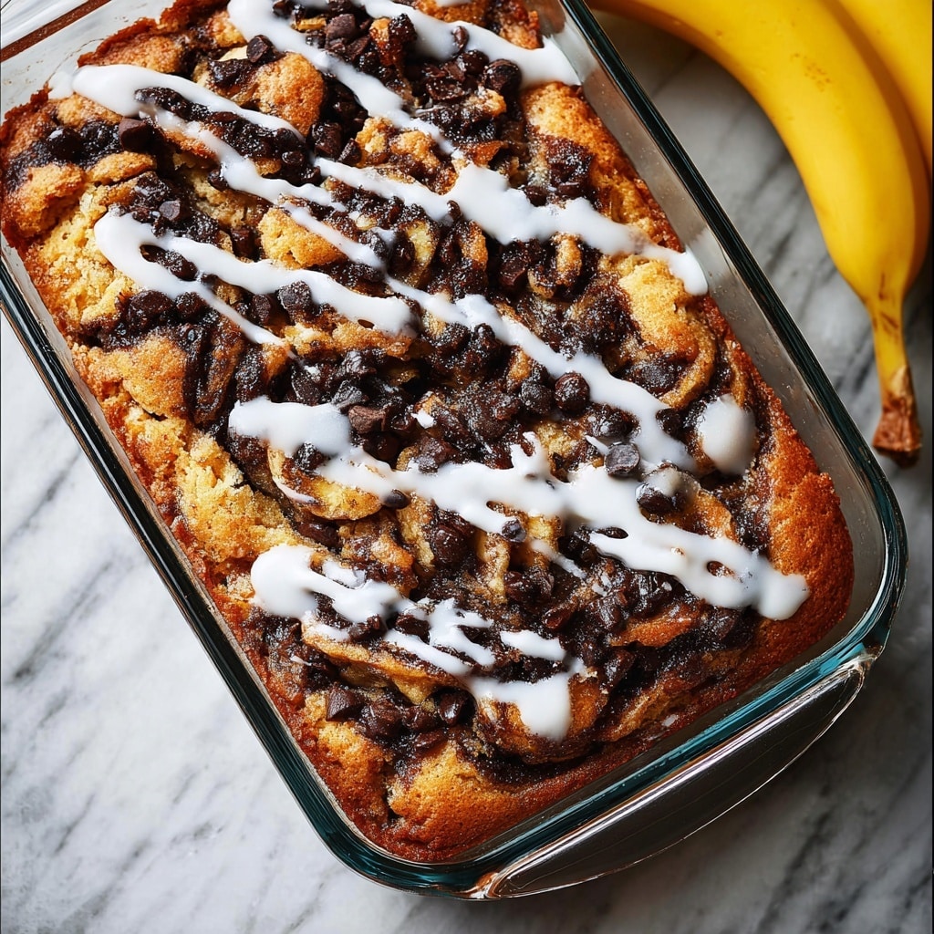 Banana Cinnamon Roll Cake Recipe - Recipe Image